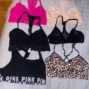 🐶Victoria’s Secret PINK bralette bundle🐶
